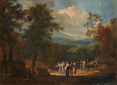 null Franz-Joachim BEICH (1666-1748)

La prédication de Saint Jean-Baptiste

Toile,...