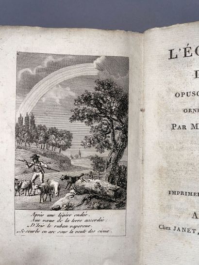 null ÉCHARPE D'IRIS, L'Opuscule en vers par Mr J. A. L****** [J. A. Lambert de Chessy,...