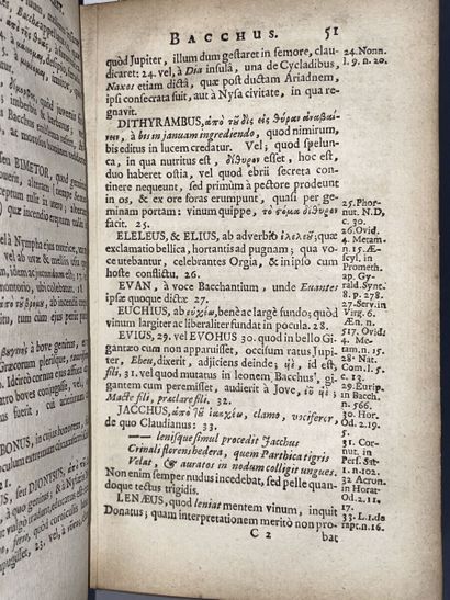 null POMEY François-Antoine. Pantheum mythicum seu Fabulosa deorum historia. Utrecht,...