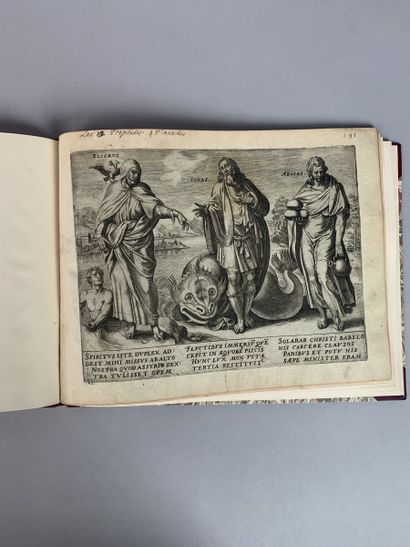 null JODE Gérard de. Les douze prophètes. Anvers (?),1568 (?) ; 4 gravures in-folio...