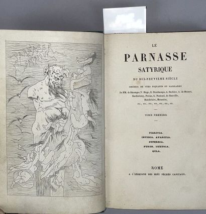 null PARNASSE SATYRIQUE DU XIXE SIÈCLE, LE. Recueil de vers piquants et gaillards....