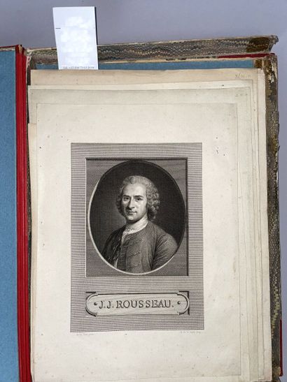 null TENNYSON Alfred. Vivien. Londres, Moxon and Co, 1877 ; in-folio, reliure de...