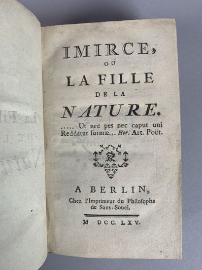 null [DULAURENS Henri-Joseph]. Imirce, ou la Fille de la nature. Chez l'imprimeur...