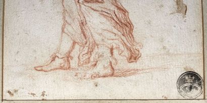 null École florentine du XVIIe siècle
Une femme drapée portant une cruche
Sanguine
Un...