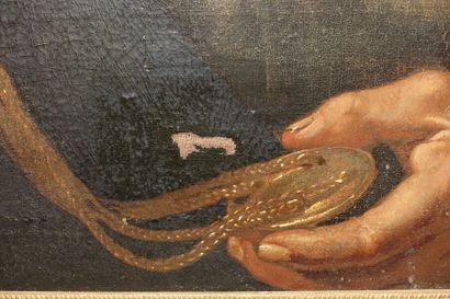 null Dans le goût du XVIIe siècle
Portrait d'homme à l'encensoir
Toile
(Accidents...