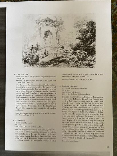 null Jean-Honoré FRAGONARD (Grasse 1732-1806 Paris)
La Terrasse
Aquarelle gouachée,...