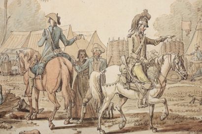 null Attribué à Jacques-Joseph-François SWEBACH dit DESFONTAINES (Metz 1769-Paris...