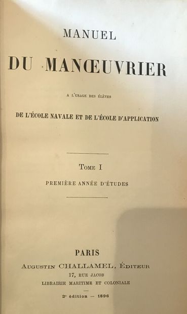 Manuel de Manoeuvres à l'usage des élèves...