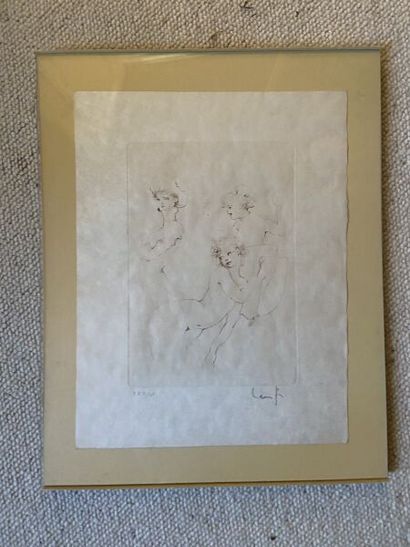 null Leonor FINI (1907-1996)

Étude de femmes 

Lithographie sur papier nacré, Épreuve...