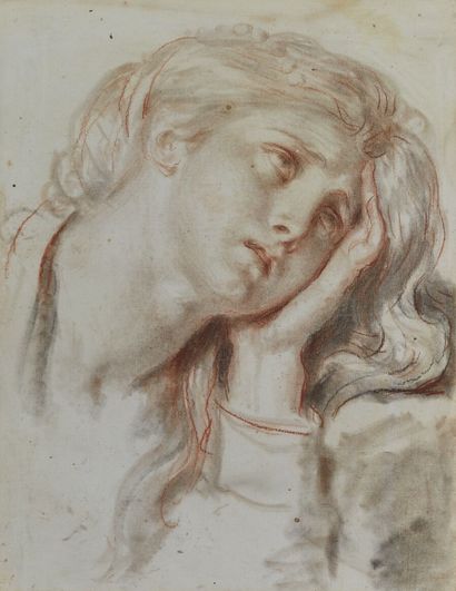Jean-Baptiste GREUZE (1725-1805)
Tête de...
