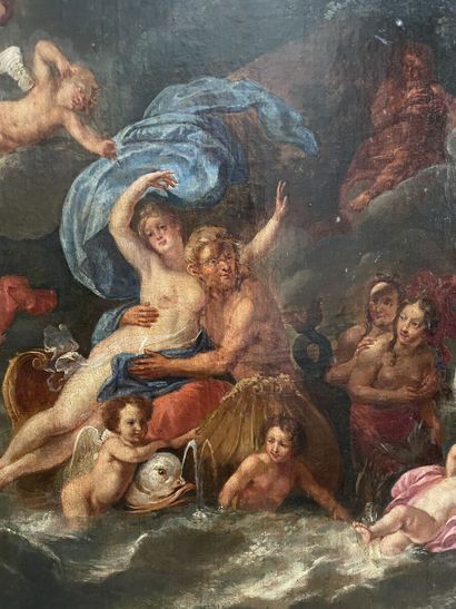null Attributed to Jean-Jacques SPOEDE (Antwerp 1680-1757)
The triumph of Amphitrite
Canvas
Height...