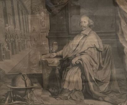 null After Robert NANTEUIL (1623-1678) and François CHAUVEAU (1613-1676)
Portrait...
