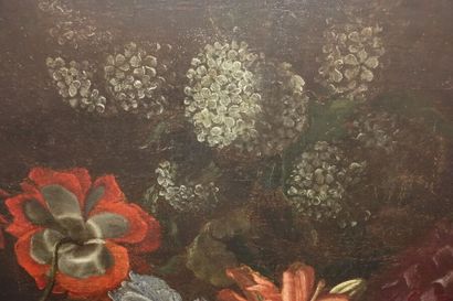 null Dans le goût de Jean-Michel PICARD (1600-1682)
Nature morte aux fleurs et aux...