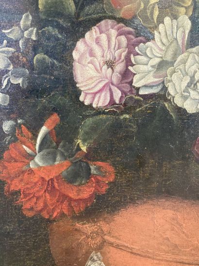 null Dans le goût de Jean-Michel PICARD (1600-1682)
Nature morte aux fleurs et aux...