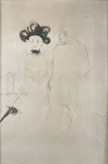 null Henri de TOULOUSE-LAUTREC (1864-1901) - (after)
Yahne and Antoine in "The Difficult...