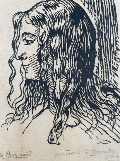 null Émile Bernard (1868-1941)
The Persian Dancer (portrait of Armène Ohanian). 1913....