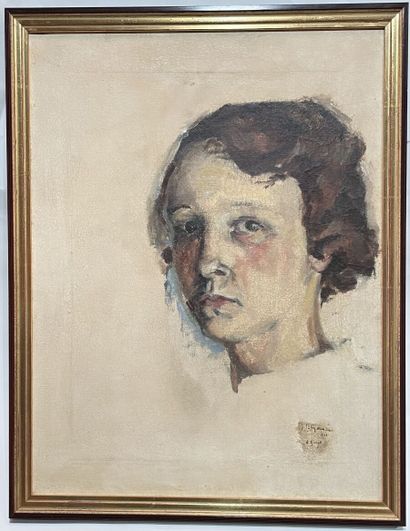 null Modern school
Portrait of a Young Woman
Oil on canvas, signed and dated 1933,...