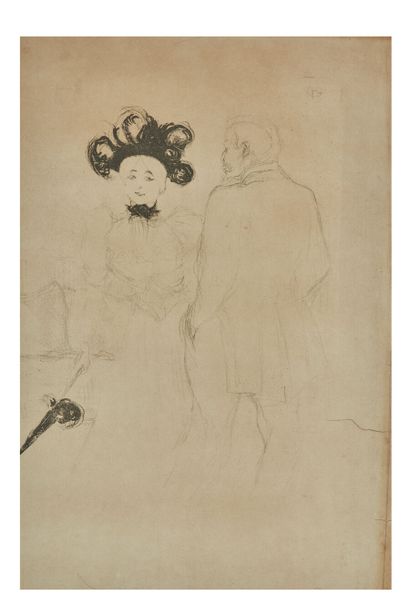 null Henri de TOULOUSE-LAUTREC (1864-1901) - (after)
Yahne and Antoine in "The Difficult...