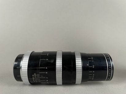 null Set of three P. ANGÉNIEUX lenses: P. Angénieux Paris Type Y2 3.5/135 mm lens,...