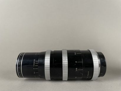 null Set of three P. ANGÉNIEUX lenses: P. Angénieux Paris Type Y2 3.5/135 mm lens,...