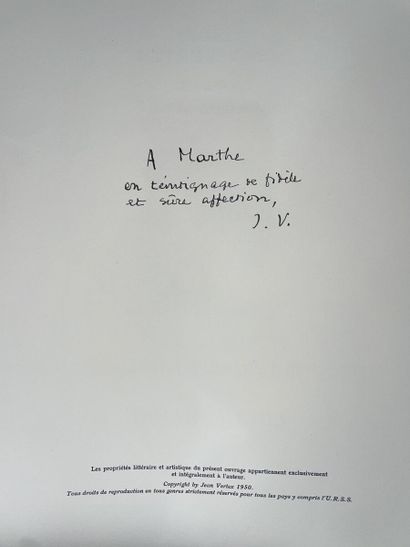 null SALMON André : Rive Gauche. Paris, chez l'auteur, 1951 ; in-folio ff, sous chemise...