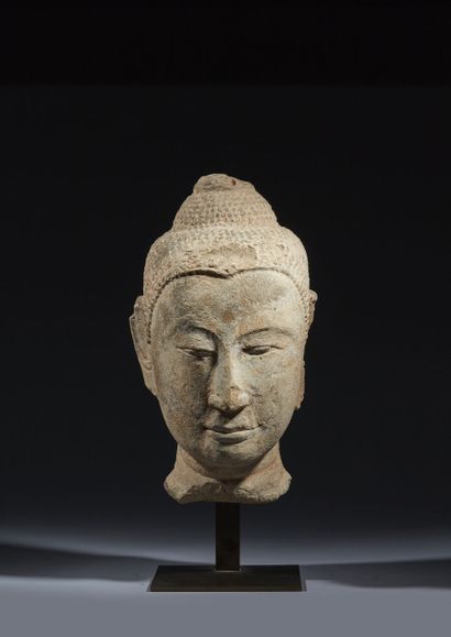 THAILANDE - XVe siècle
Grande tête de bouddha...