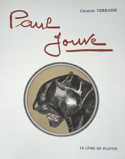 null JOUVE. TERRASSE (Charles) : Paul Jouve. Paris, Le Livre de Plantin, 1948 ; in...