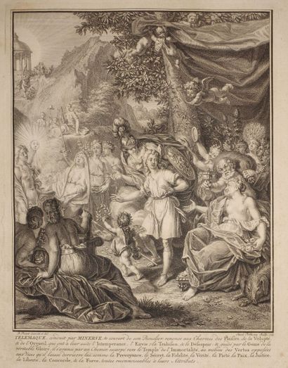 null SALIGNAC-FENELON
Les Aventures de Télémaque
J. de Wetstein et Chatelin
1761...