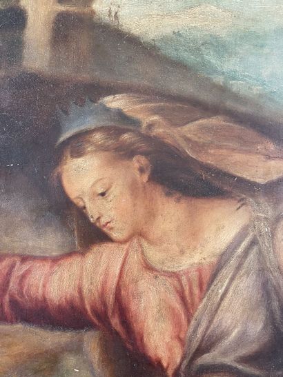 null École de la fin du XIXe siècle d'après Raphaël (1483-1520)
Vierge à l'Enfant...