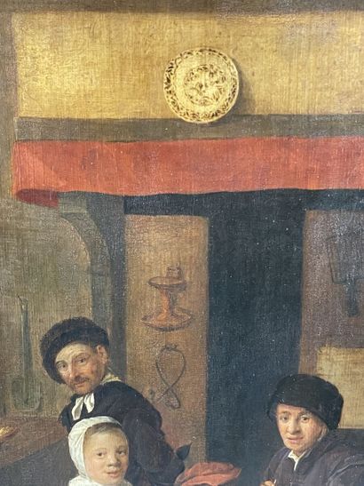 null Attribué à Jan Miense MOLENAER (Haarlem vers 1610-1668)
Le goûter des enfants
Panneau...