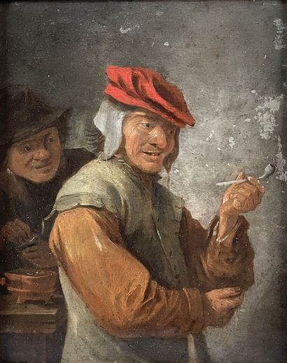 In the taste of David TENIERS
Smokers
Copper
Height...