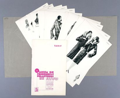 null Catalogue Omnium de fourrures Pelleteries 1929-1930
Dix planches, tarifs