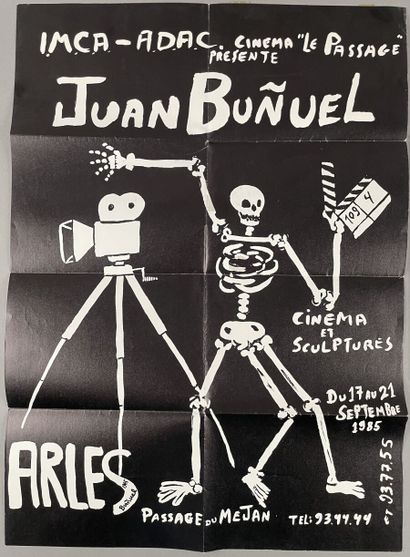 null Juan BUÑUEL
Arles, 17 au 21 septembre 1985
Affiche, affranchie et adressée à...