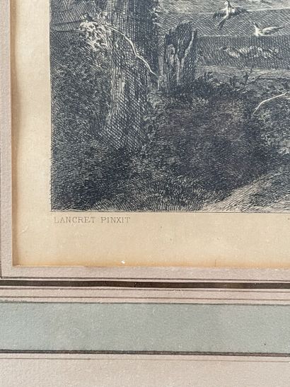 null D'après Nicolas LANCRET
L'Été ; Le Printemps
Deux gravures
Haut. : 29 cm ; Larg....