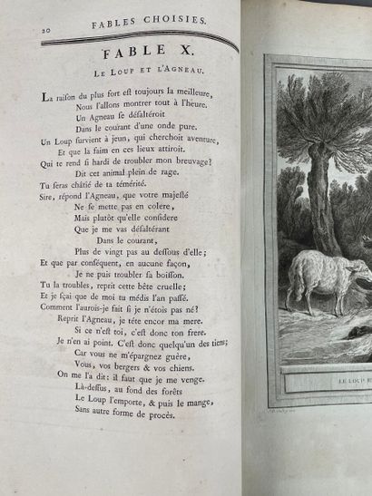 null Fables choisies, mises en vers par Jean de la Fontaine, Tome 1, Paris, Desaint...