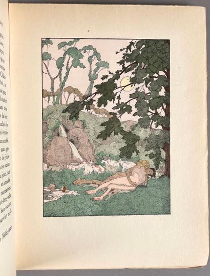 null Longus. Daphnis et Chloé. Broché, 1931, non collationné.