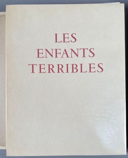 null Lot de livres comprenant : 
- Jean Cocteau, Les enfants terribles, 11 dessins...