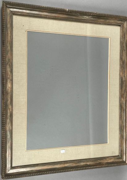 null Molded wood frame
(Slight accidents.) 
Height 74 cm; Width 90.5 cm

#
