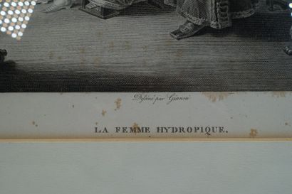 null After Gérard Dou (1613 - 1675)
The Hydropic Woman
Black engraving
(Pitting.)

After...