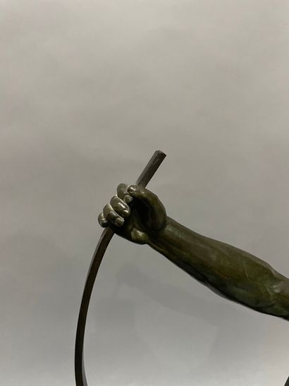 null Jean de RONCOURT (20th century)
Heracles bending his bow
Subject in patinated...