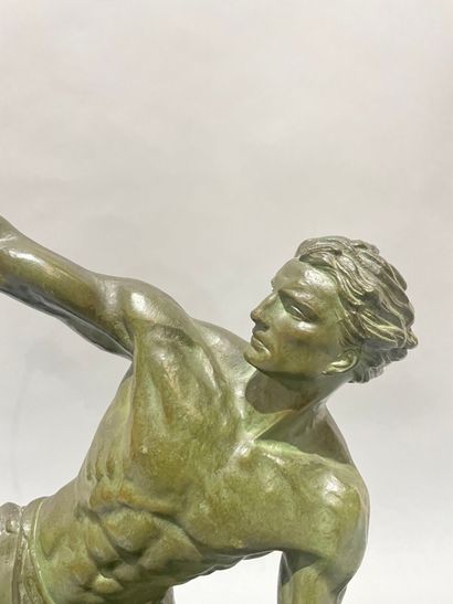null Jean de RONCOURT (20th century)
Heracles bending his bow
Subject in patinated...