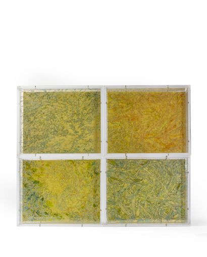 null Masanori SUZUKI (born 1976)
Composition
Four canvases, in enhanced Plexiglas...