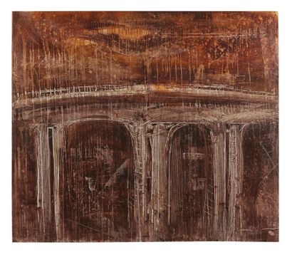 null Gusti Ngurah BUDA (b. 1975)
Jembatan / bridge
Mixed media on canvas, signed,...