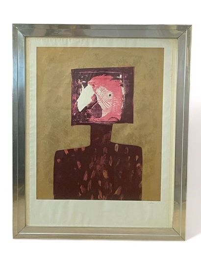null Sidney NOLAN (1917-1992)
Bust
Print, signed lower right, numbered 7/65 lower...