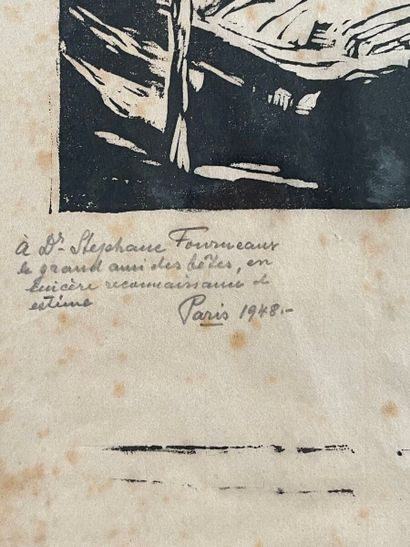 null Collection of five prints 
Les Hypocrites, Bruno Mascarille dans les précieuses...