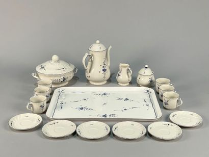 null VILLEROY et BOCH - Vieux Luxembourg model
Ceramic tea or coffee service including...