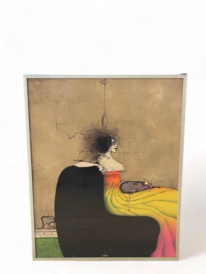 null Paul WUNDERLICH (1927-2010) 
Lithograph, signed and numbered 21/90 lower left
Height...