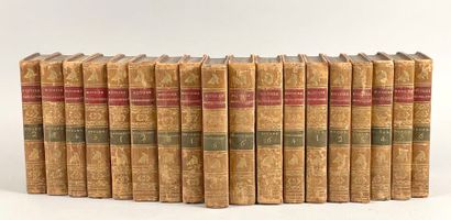 null HUME(David). Histoire de la maison d'Angleterre
Dix-huit volumes, reliés en...