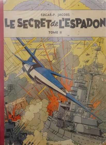 null BLAKE ET MORTIMER.
Le Secret de l'Espadon. Tome 2. 
Éditions Dargaud 1956, 4e...