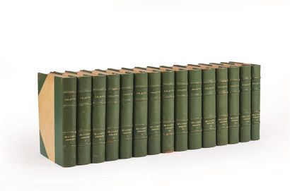 null COLETTE. Oeuvres complètes. Paris, Le Fleuron, 1948-1950 ; 15 volumes petits...